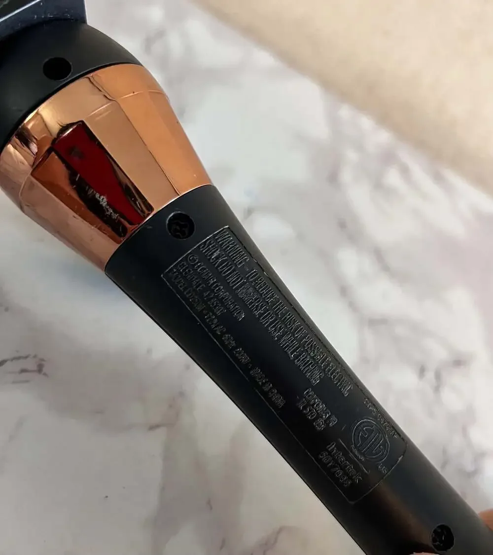 InfinitiPRO by Conair Rose Gold Titanium 1-Inch Curling Iron CD250
